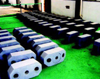 懸索大橋主纜錨板